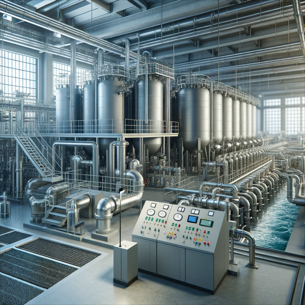 Water treatment plant components rebuilt against corrosion.