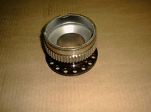 A PTO shaft adapter with a hard chrome plated bore.