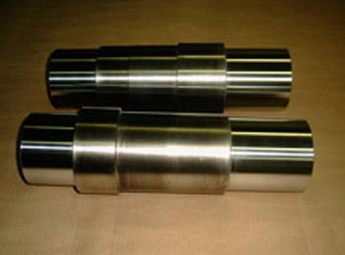 Shafts hard chrome plated and finish ground to size.
